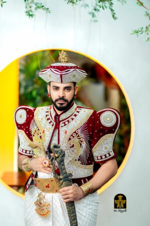 Mr. නිළමේ Nilame Adum Wedding Sri Lanka Grooms Wear